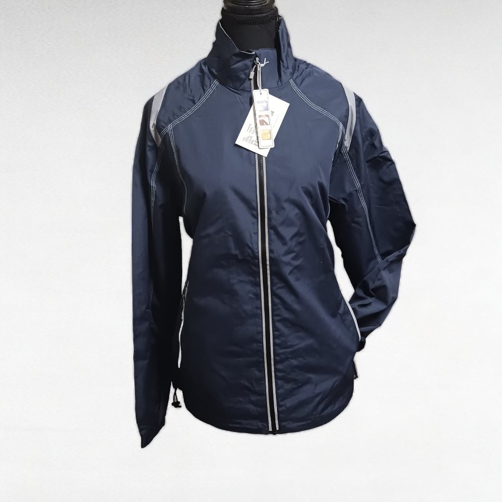 North End  Ladies' Endurance Lightweight Color Block Jacket  Size L